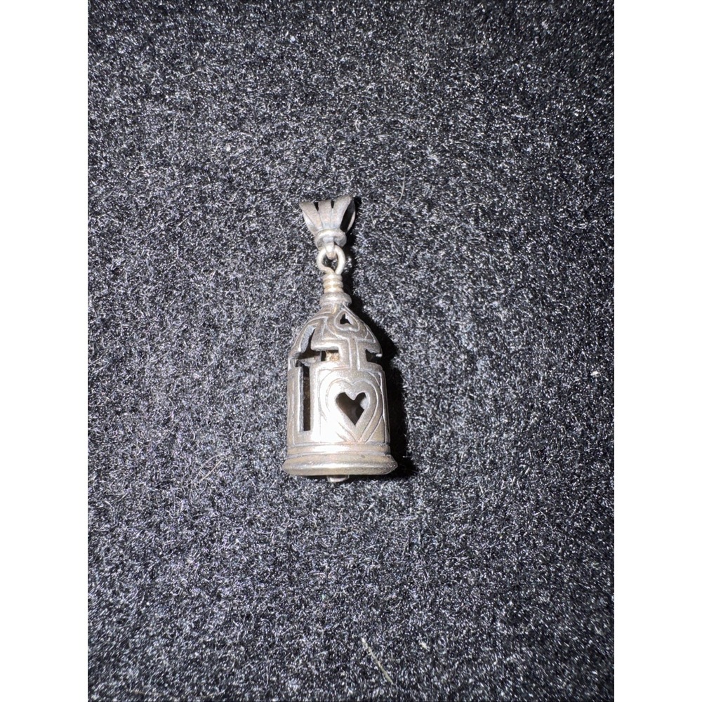 Sterling Silver Bell Of Christ Bell Pendant The Bell Collection